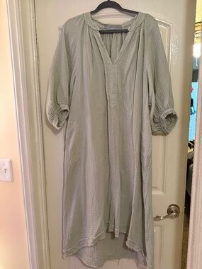 Sage Green Ocean+Main Dress